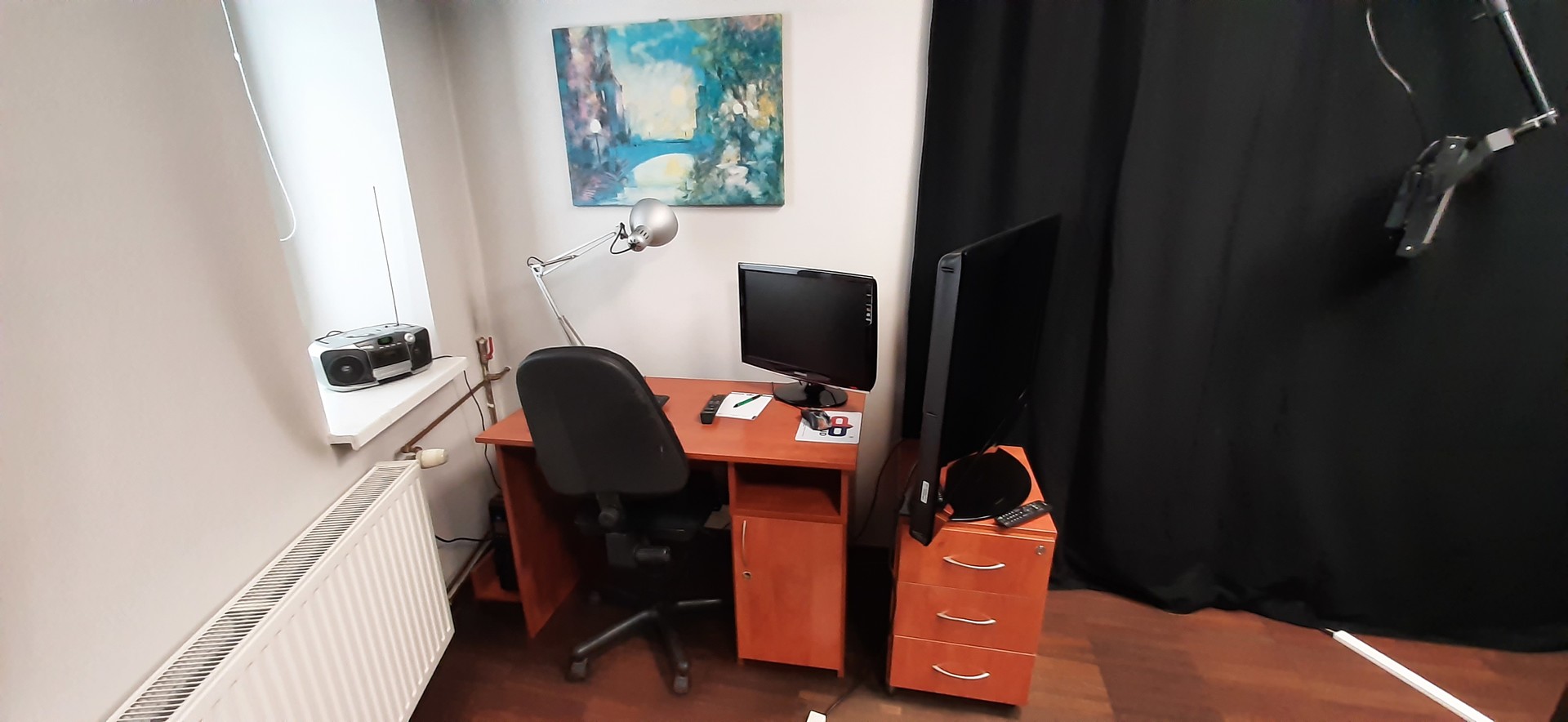 Widok studia AV CZN AWF Katowice