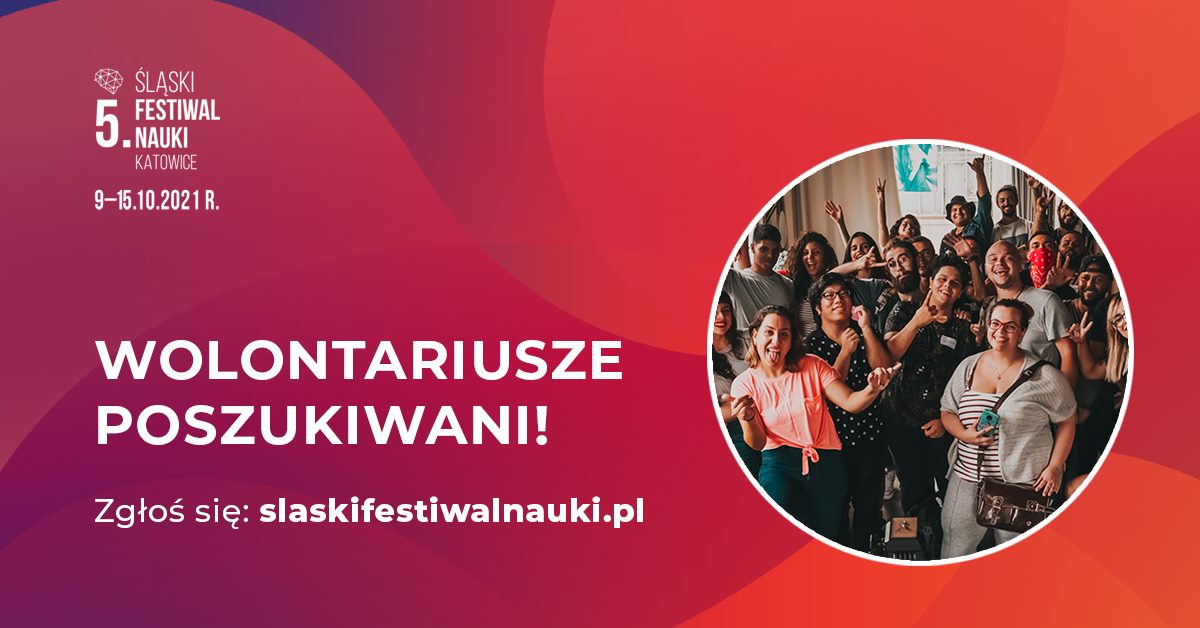 Plakat V Śląski Festiwal Nauki