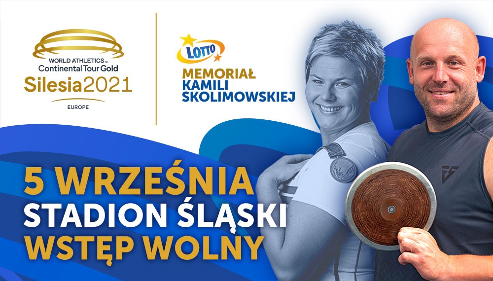 Plakat Memoriału Kamili Skolimowskiej Silesia 2021