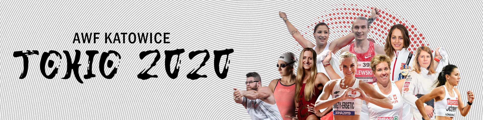 Baner Mistrzowie AWF Katowice Tokio 2020