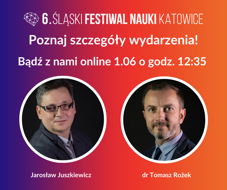 Plakat 6. Śląskiego Festiwalu Nauki Katowice