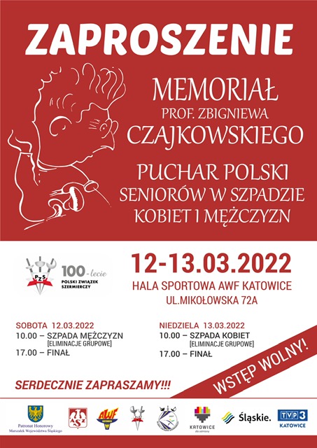 Zaproszenie na III Memoriał prof. Zbigniewa Czajkowskiego