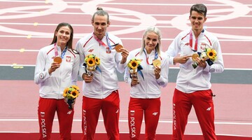 Złota Sztafeta 4x400m mix IO Tokio 2020
