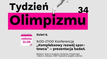 Tydzień Olimpizmu grafiki zapowiadające