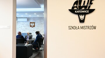 spotkanie w rektoracie AWF Katowice 