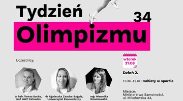 Tydzień Olimpizmu grafiki zapowiadające