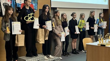 Kolarskie trofea dla AWF Katowice 2024