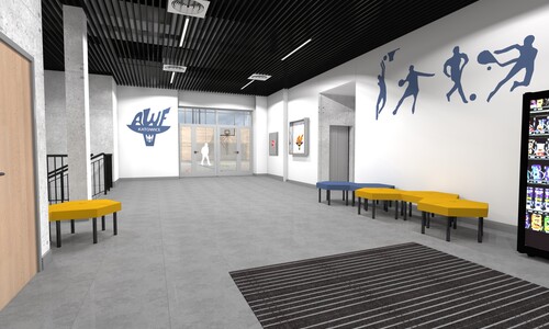 Galeria wizualizacja hala mikołowska