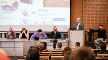 prof. dr hab. n.med. Andrzej Małecki - Rektor AWF Katowice podczas wykładu czwartkowego