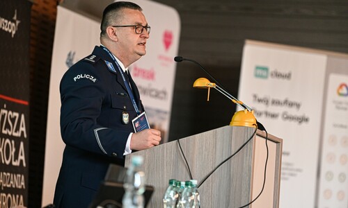 Przem&oacute;wienie reprezentanta Śląskiej Policji