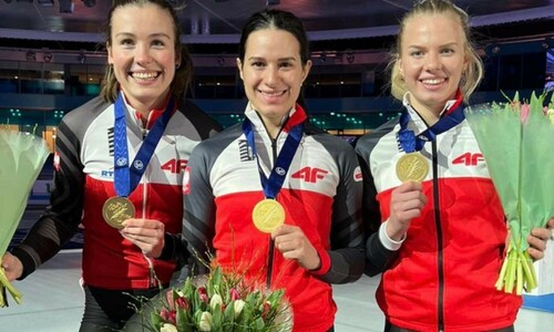 Mistrzostwa Europy w Łyżwiarstwie Szybkim w Holenderskim Heerenveen - Andżelika W&oacute;jcik ze złotym medalem 