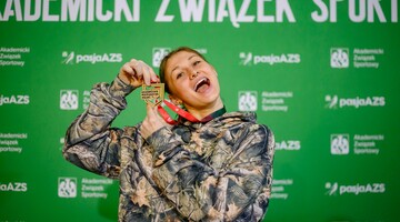 Bianka Janecka - akademicka mistrzyni Polski we wspinaczce sportowej