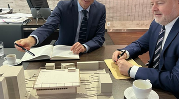 wizyta prof. dr. hab. inż. Marka Gzika