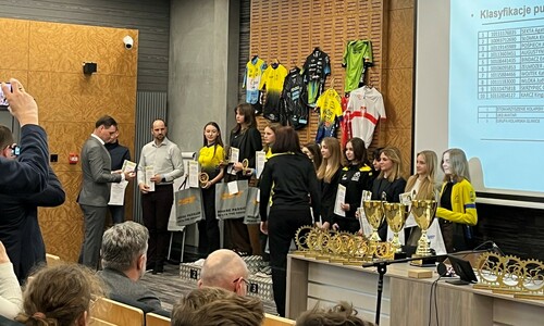 Kolarski AZS AWF Katowice wyr&oacute;żniony