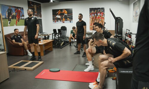 siatkarze BBTS w trakcie badań