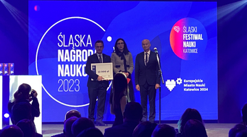 Wręczenie nagr&oacute;d Śląskiej Nagrody Naukowej 2023