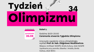 Tydzień Olimpizmu grafiki zapowiadające