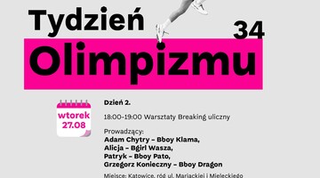 Tydzień Olimpizmu grafiki zapowiadające