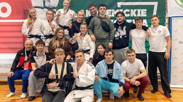 Drużyna Judok&oacute;w AWF Katowice po triumfie w klasyfikacji generalnej AMP