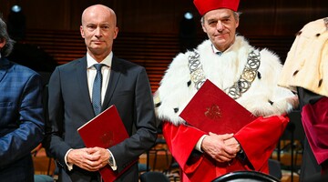 prof. dr hab. Grzegorz Juras oraz prof. dr hab. n.med. Andrzej Małecki