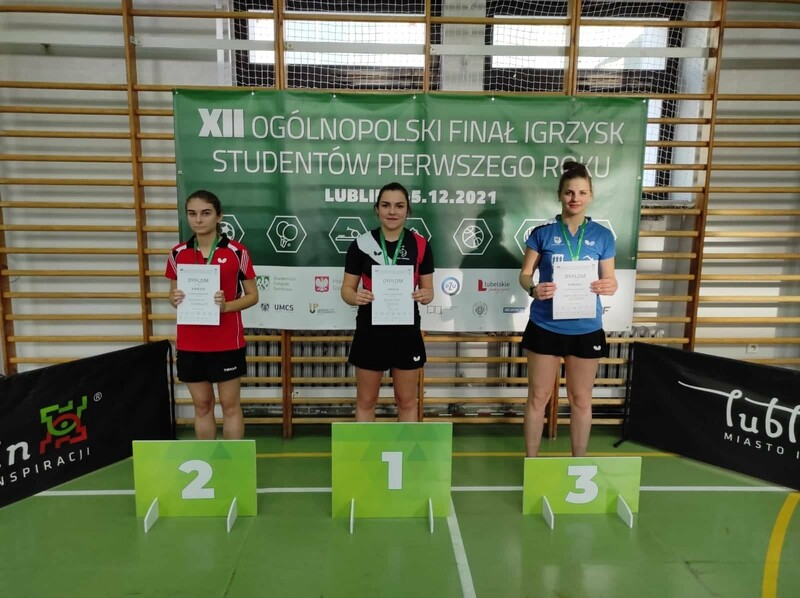 Sukcesy naszych tenisistek stołowych