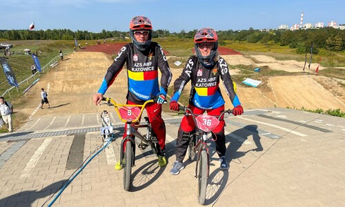 Kolarski AZS AWF Katowice wyr&oacute;żniony