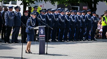 Oficjalne otwarcie Dnia Otwartego Szkoły Policji w Katowicach