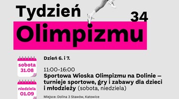 Tydzień Olimpizmu grafiki zapowiadające