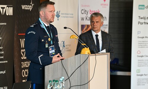 Przem&oacute;wienie reprezentanta Śląskiej Policji